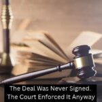The Deal Was Never Signed. The Court Enforced It Anyway - A Mehdi Law